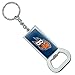 GRAPHICS & MORE Bucknell Primary Logo Keychain Rectangle Chrome Plated Metal Bottle Cap Opener