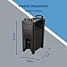 Carlisle FoodService Products 5-Gallon Insulated Beverage Dispenser, Cateraide, Food-Grade with Handles, Rugged PE Shell with PU Insulation for Coffee, Tea and Hot or Cold Drinks, Black - Made in USA