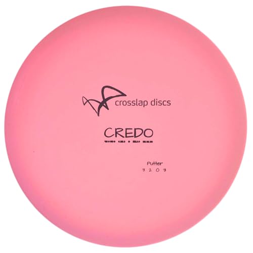 Shadowplay by Crosslap Discs | Translucent Maximum Plastic | Easy to Throw Disc Golf Putter (Colors Vary)