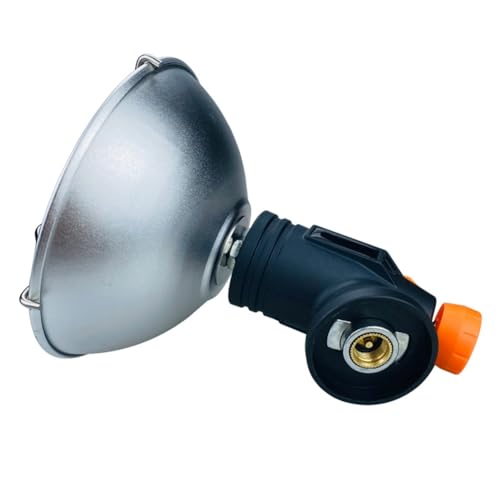 Juqoyue Calentador Portátil para Exteriores, Calentador Solar Pequeño A Gas para Acampar, Equipo de Calefacción y Rescate para Viajes Al Aire Libre en Invierno (Sin Tanque de Gas)