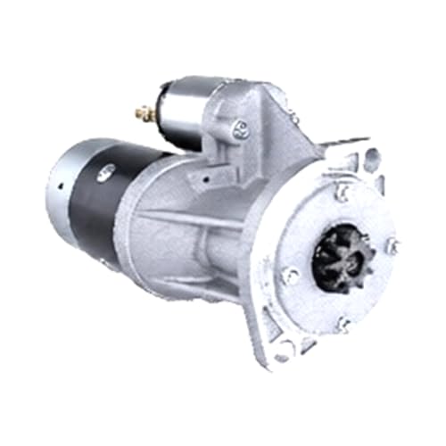 Motor de arranque 12V YM123900-77010 compatible con excavadora Komatsu PW110R PC110R 2