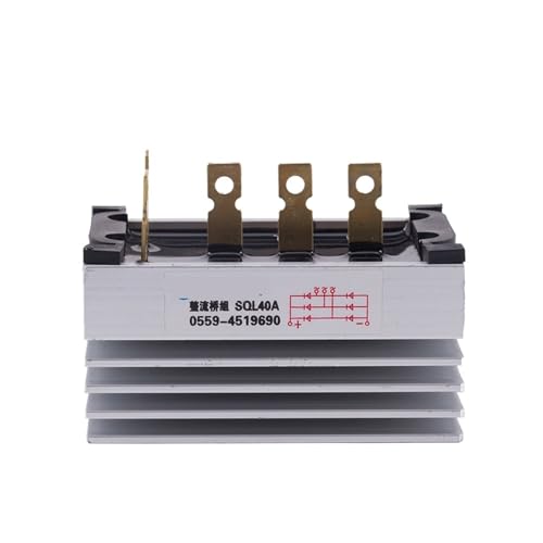 Pont redresseur triphasé SQL40A 1000V en aluminium pour générateur
