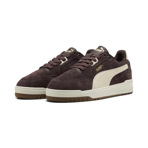 PUMA Erwachsene Shuffle Downtown Sneakers 38.5, Chocolate Fondue Alpine Snow Brown White – Ansicht 2