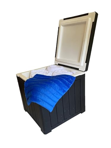 Spatender Hot Tub Towel and Robe Warmer/Deck Box with...