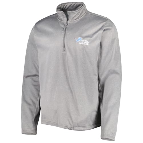 Image of Dunbrooke Men's Royal Buffalo Bills All-Star Tech Quarter-Zip Top