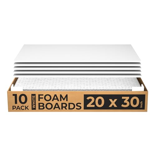 Foam Board, Foam Board 20x30, White Foam Board, Presentation Foam