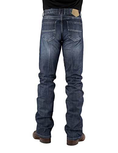Tin Haul Western Denim Jeans Mens Low Rise Bootcut 10-004-1660-1774 BU3