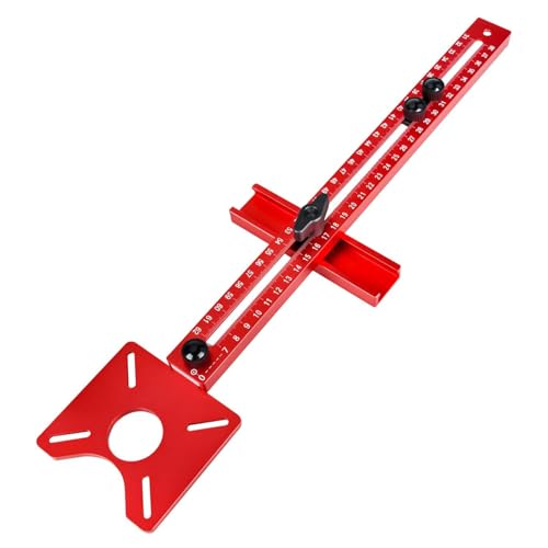 4 in 1 Router Milling Groove Bracket Router Circle Cutting Jig Multifunctional Cabinet Router Guide for Cutting Circles Milling Groove