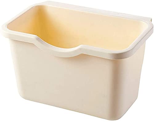 Cubo colgable de plástico con gran capacidad para residuos en baños y habitaciones de hotel