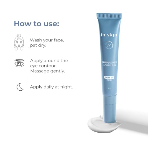 Image of Under Eye Cream with Matrixyl 3000 & Eyeliss | Reduces Dark Circles, Puffiness & Fine Lines | Nanoplex Technology | For All Skin Types | 20 gm