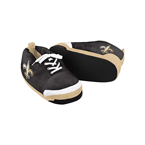 Image of FOCO Mens NFL Team Logo Plush Oversized Sneaker Slippers