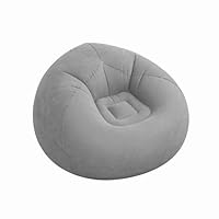 Kixolazr Inflatable Lounge Chair, Air Sofa Inflatable Couch, Inflatable Bean Bag Chair, Adult Highback Beanbag, Inflatable Furniture for Bedroom Movie Night