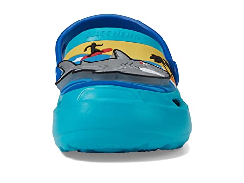 Skechers Boy's Foamies Swifters Ii-Illumi-Shark Slide Sneaker2
