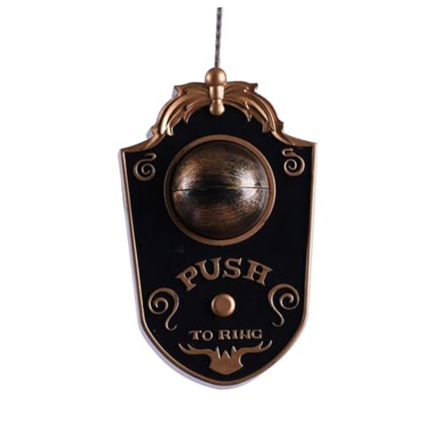 Uonlytech 2 Peças Campainha De Doces Ou Travessuras Campainha De Halloween Decoração De Porta Pendur