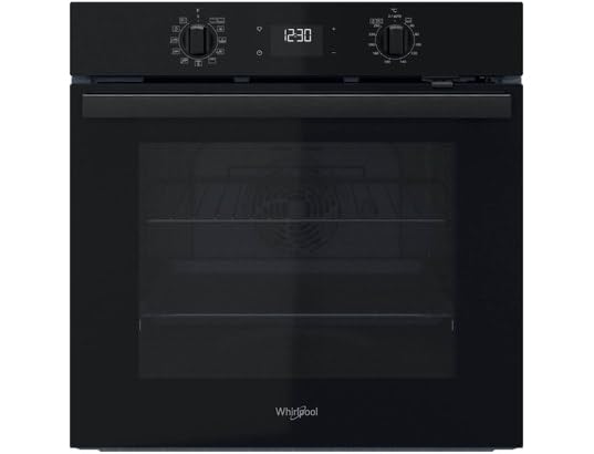 WHIRLPOOL Four encastrable pyrolyse OMR58RR1B, 71 litres, Pack FlexiClean, Rail