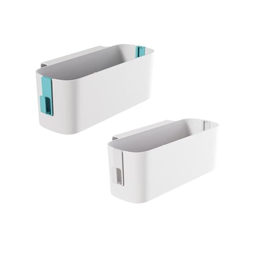 leobodecap 2 Stück Bettablage Zum Einhängen Hängebett Organizer Aufbewahrungskorb Bett Organizer Zum Einhängen Bett Organizer mit 2 Abnehmbarer Haken Hängebett Organizer Aufbewahrungskorb