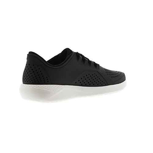 Tênis, Crocs, Literide Pacer, Black/White, 39, Masculino