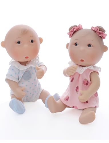 Blue Mini Baby Doll and Pink Mini Baby Doll Bundle miniatura 2