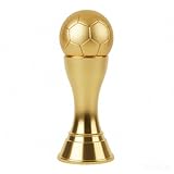 Yiwoop 8in Trophy Fan Trophies Gold Bedroom Office Desktop Decorations