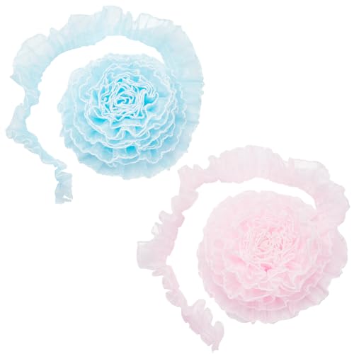 PH PandaHall 6 Yards Sewing Lace Trim Fabrics