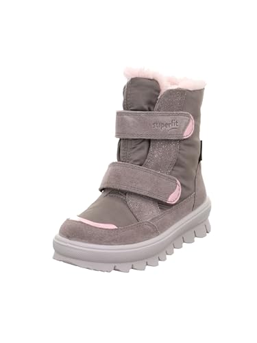 Superfit Mädchen Flavia Warm Gefütterte Gore-tex Grau/Rosa 2000...