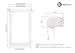Blindecor Estor Enrollable Translucido Lino, 140 x 200 cm