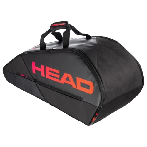 HEAD Tour Racquet Bag Medium, Black, Flame - Amazon Exclusive