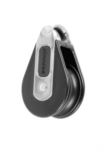 Nautos #92314-Classic line 39 MM -Single Fixed Head- 39 mm sheave-Long Lasting Characteristics.Sailboat Block