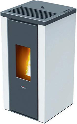 Pelletofen Pegaso Vera, 7 kW, Weiß