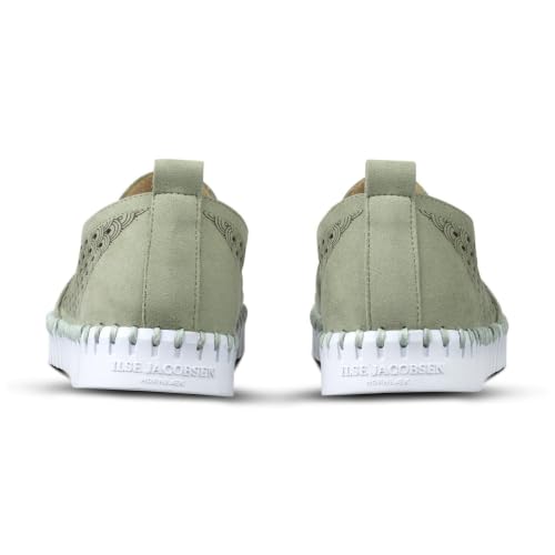 Image of Ilse Jacobsen HORNBAEK Women's Tulip Slip-On Flat | Elastic Side Panels | Lightweight Flexible Comfort.