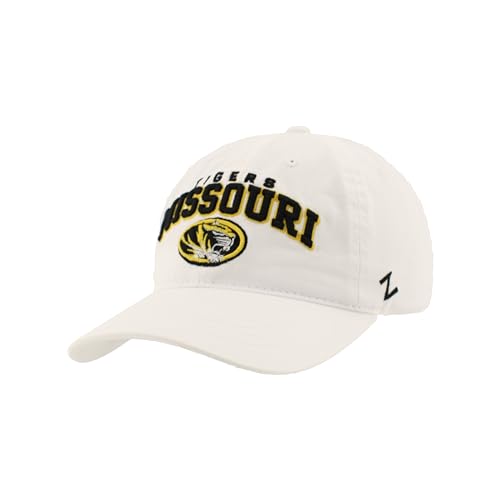 Missouri Tigers NCAA Officially Licensed Hat Scholarship Classic White