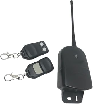 SQUADO - Ricevitore Universale Per Cancelli Automatici, con 2 Telecomandi, da Esterno