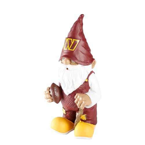Image of NFL Resin 11.5 inch Team Logo Outdoor Garden Statue Gnome