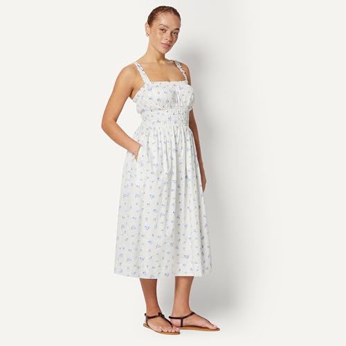Image of Amazon Essentials x Sofia Grainge Mommy & Me Cotton Sateen Dresses