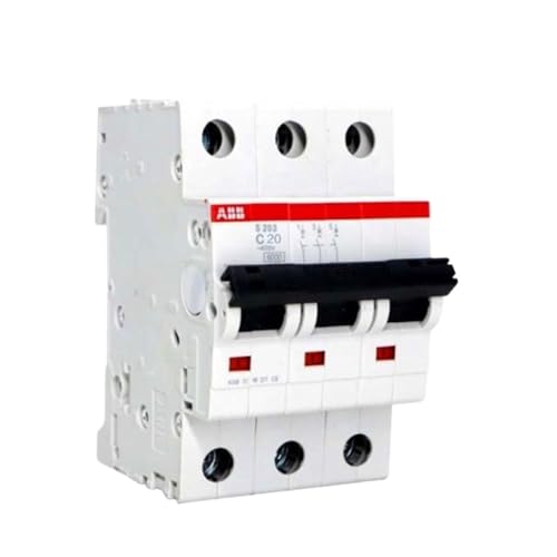 Disjoncteur miniature S200 3P 40A Type C triphasé pour tableau électrique - 3