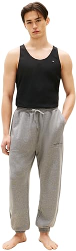Tommy Hilfiger Herren 3er Pack Tank Tops Rundhalsausschnitt, Mehrfarbig (White/Black/Grey Heather), XL – Ansicht 4