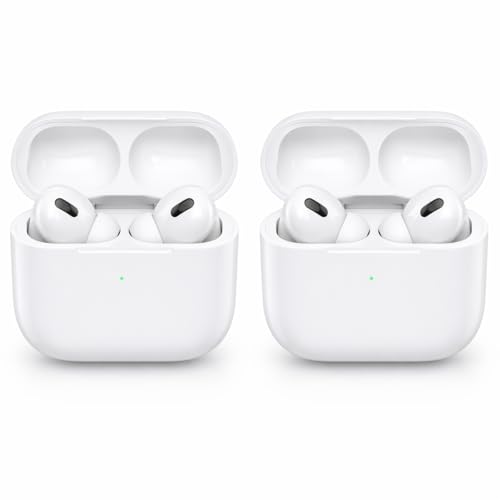 Image of TWS Earbuds with BT 5.3, Touch Control, Deep Bass, Mic, Type-C Charging, White (2)