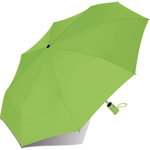 Paraguas de bolsillo RS con cierre automático y asa a juego, lima, 96 cm