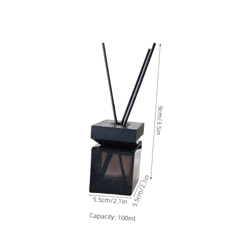 Set Difusor Aromático Zerodeko 100ml Vidrio C/Madera miniatura 2