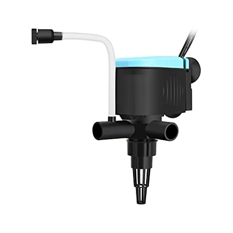 FUMAK Aquarium Powerhead 300GPH Circulating Water Pump for 70-100 Gallon Fish Tanks with Aerating Features Cover