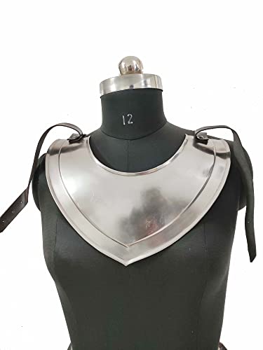 Cosplay para hombres con gorget de armadura medieval AnNafi para trajes de época 2
