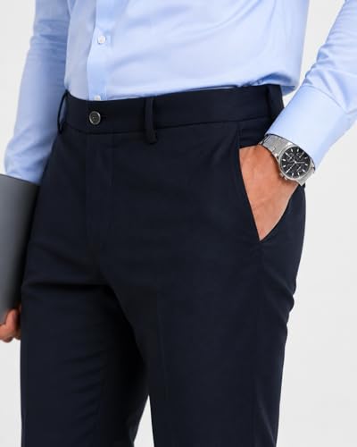 Image of SUNPOINT Formal Pants for Men Office Wear - Premium Regular Fit Formal Trouser for Men, Boys, Gents Bottom Formal wear for Office Meeting, Party, Gathering, Wedding