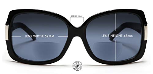 SAMBA SHADES Bifocal Built In Reading Sunglasses for Women Jackie O Fashion Reader Sun Glasses3
