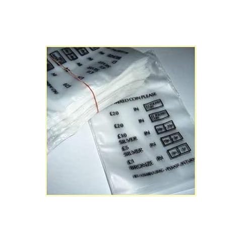 Lindsay Wholesale Plastic Banking Coin Bags Cover