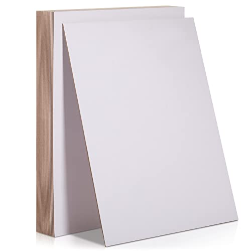 Lewtemi 20pcs Bookboard, Chipboard for Book Binding, 12.5 x 10''80pt, White