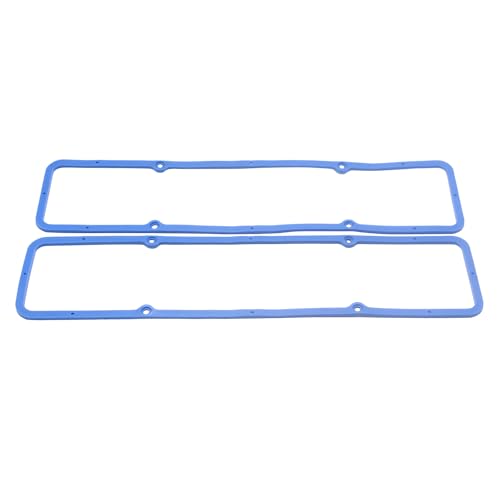 YUCHENSHLP Blue Valve Cover Rubber Steel Core Gasket Fits For SBC Small Block Chevy 283 305 327 350