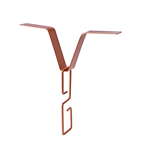 Purcouleur Rain Gutter Chains, Decorative Chimes & Cups Replace Gutter Downspouts For Heavy Wind Rain Diverter Outdoor Decor For Home & Garden, Copper Color Coated,8.5 Feet (Rain Chains) #TOP5
