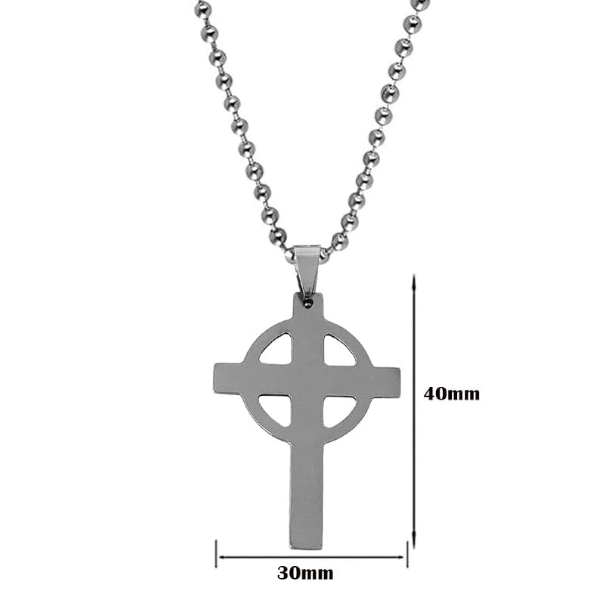 Religious Ichthys Jesus Fish Pendant Necklace