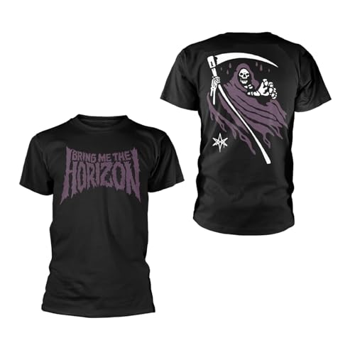 Bring Me The Horizon Mens Reaper T-Shirt Black Small | Officially Licensed Merchandise