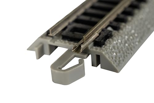 Bachmann Industries E-Z Track 6 Single Crossover Turnout - Left (1/Card) N Scale by Bachmann - Image 2